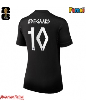 Norvegia Martin Odegaard #10 Echipament de Fotbal Replică Mondial 2026 Femei Deplasare Norvegia Martin Odegaard #10 Echipament de Fotbal Replică Mondial 2026 Femei Deplasare